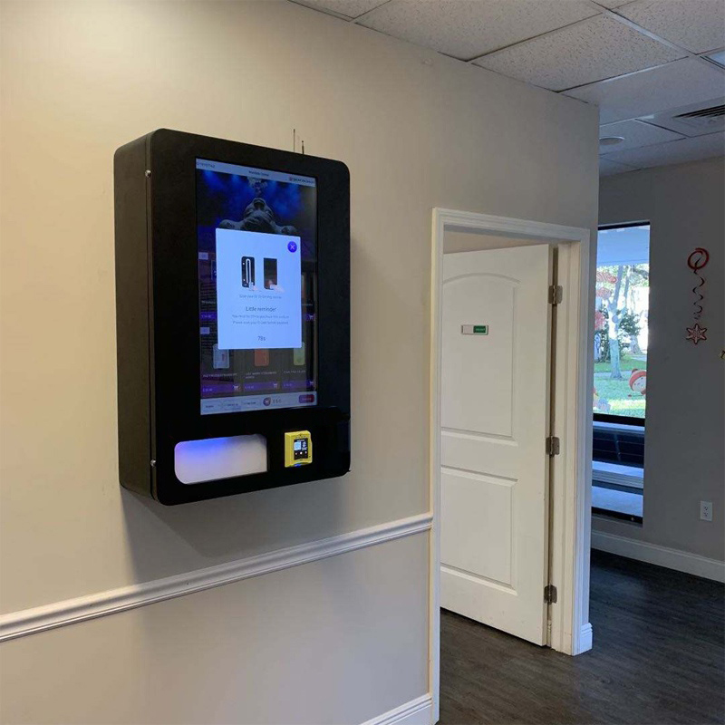 Masaüstü və divar tipli avtomatik vending aparatları